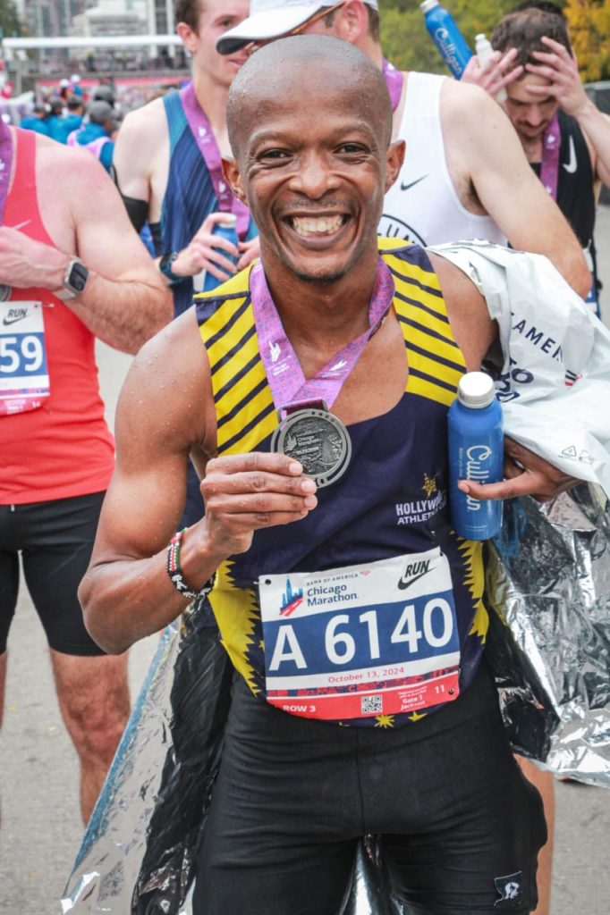 Siyanda Gebashe - Chicago Marathon