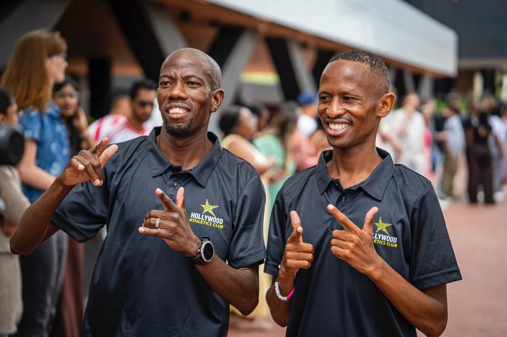 Edward Mothibi and Tete Dijana, Hollywood Athletics Club