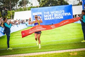 Gerda Steyn wins the 2026 Two Oceans Marathon