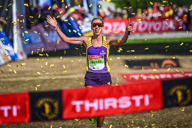 2026 Comrades Winner and Hollywood Athletics Club Elite Runner, Gerda Steyn